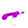 Vibrador con estimulador de clitoris con varias velocidades